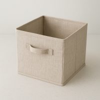 Caja plegable de tela
